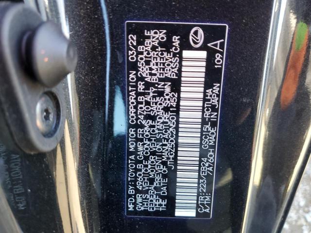 JTHGZ5DC2N5011452 Lexus Rc 350 Base