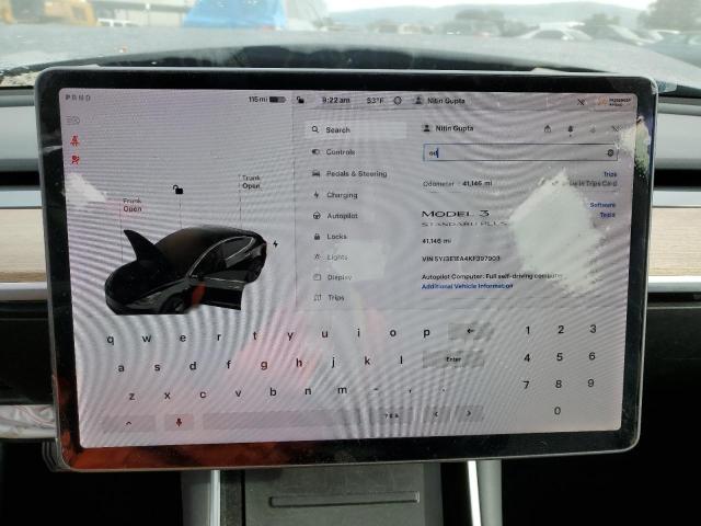 5YJ3E1EA4KF397903 Tesla MODEL 3