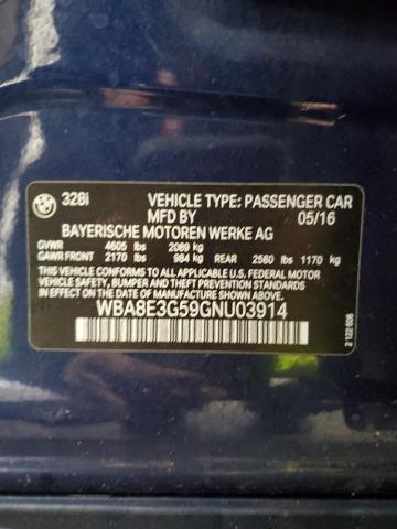 WBA8E3G59GNU03914 BMW 328 Xi Sulev