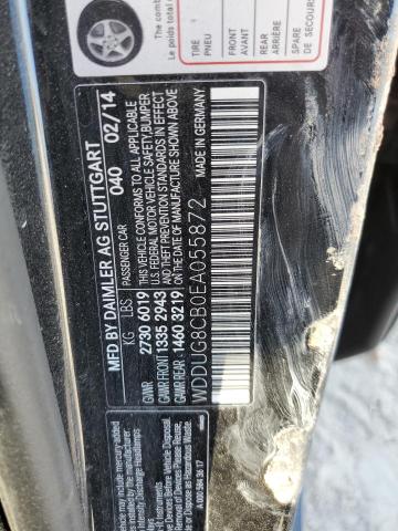 WDDUG8CB0EA055872 Mercedes-Benz S 550