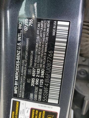 55SWF4JB6FU087766 Mercedes-Benz C 300