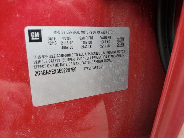 2G4GN5EX3E9228750 Buick Regal Premium