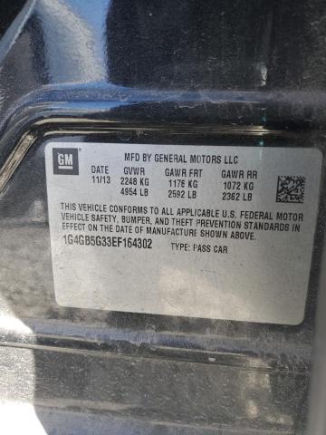 1G4GB5G33EF164302 Buick Lacrosse