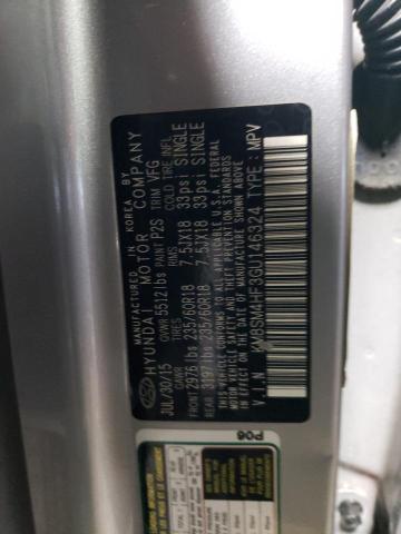 KM8SM4HF3GU146324 Hyundai Santa Fe Se