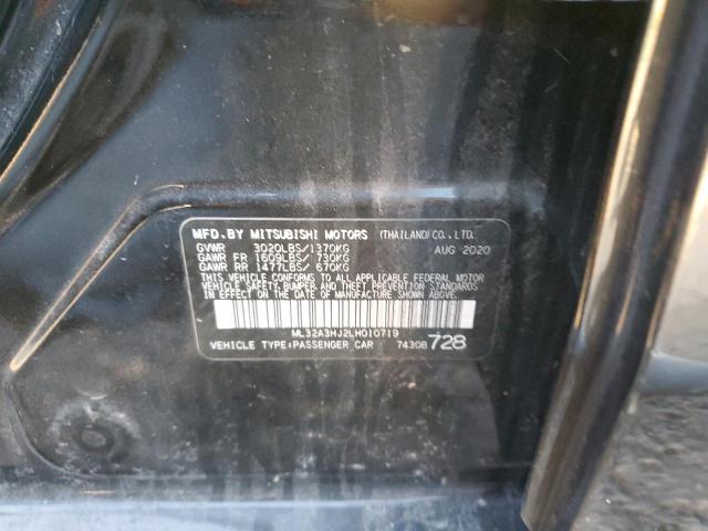 ML32A3HJ2LH010719 Mitsubishi MIRAGE ES