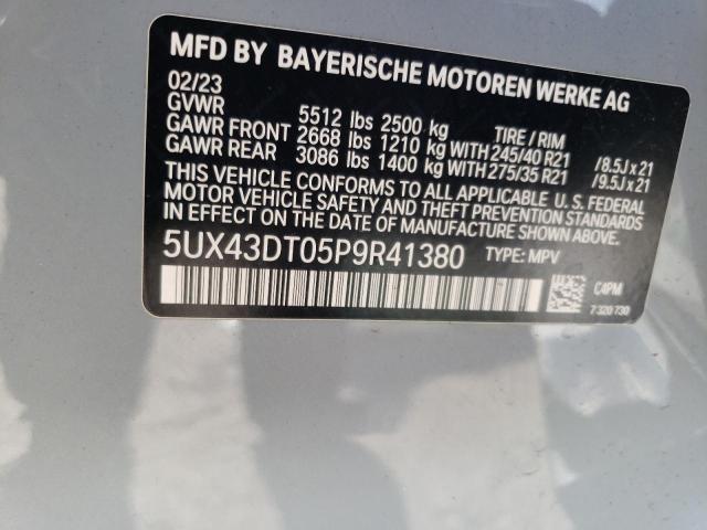 5UX43DT05P9R41380 BMW X4 M40i