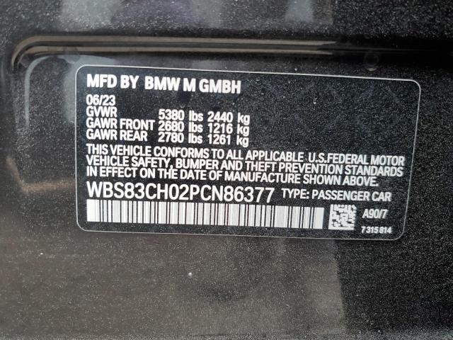 WBS83CH02PCN86377 BMW M5