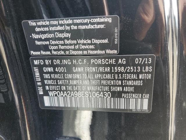 WP0AA2A98ES106430 Porsche 911 CARRERA