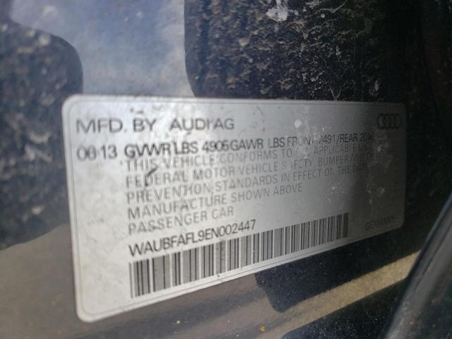 WAUBFAFL9EN002447 Audi A4 PREMIUM