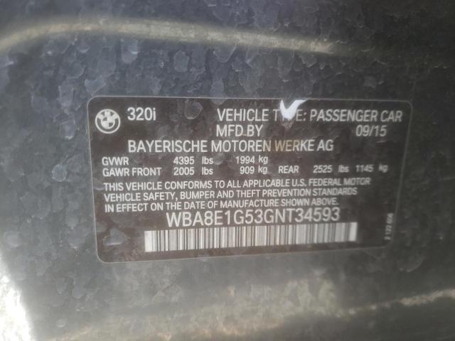 WBA8E1G53GNT34593 BMW 320 I