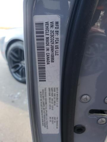 2C3CDZFJ6NH108958 Dodge Challenger R/t Scat Pack