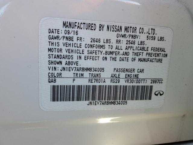 JN1EV7AR8HM834005 Infiniti Q50 Premium