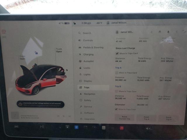 5YJ3E1EA0PF419886 Tesla MODEL 3