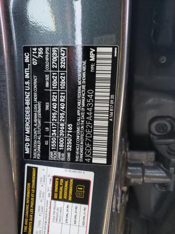 4JGDF7DE2FA443540 Mercedes-Benz Gl 550 4matic