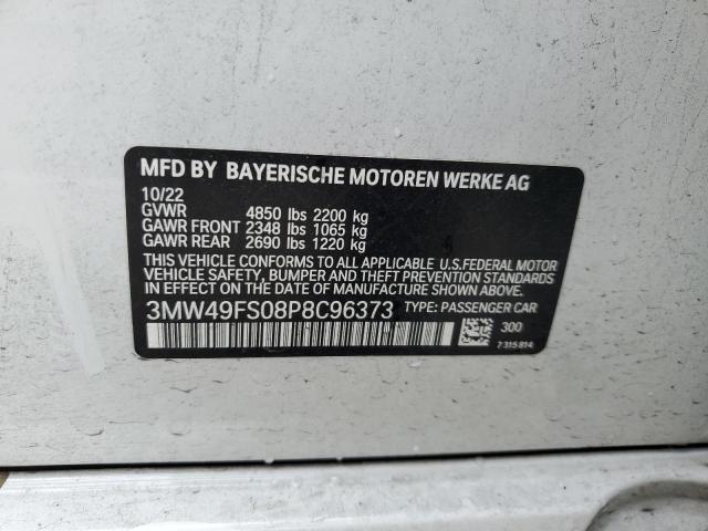 3MW49FS08P8C96373 BMW M340I