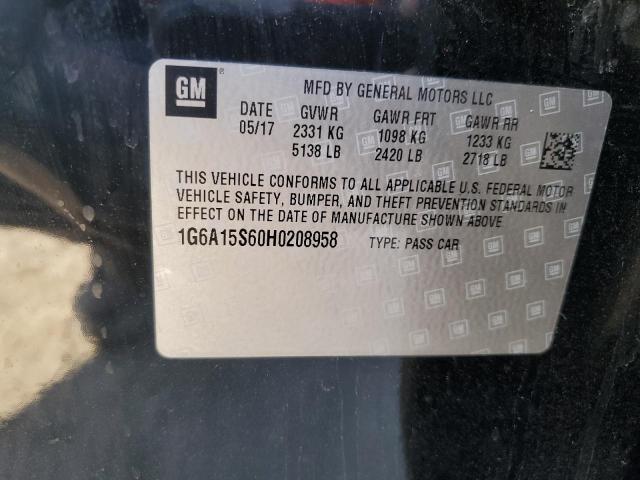 1G6A15S60H0208958 Cadillac CTS-V