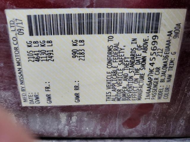 1N4AA6AP7HC455699 Nissan Maxima 3.5s