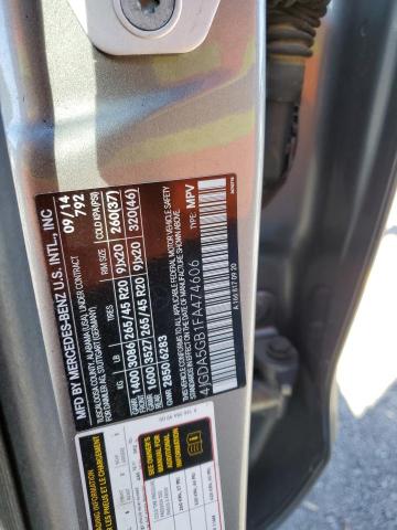 4JGDA5GB1FA474606 Mercedes-Benz Ml 400 4matic
