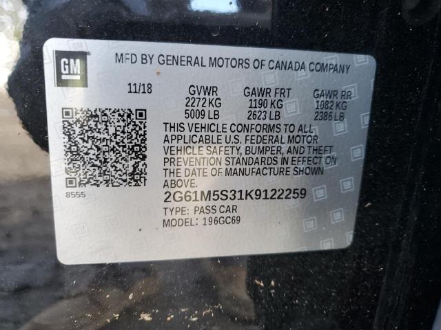 2G61M5S31K9122259 Cadillac XTS LUXURY