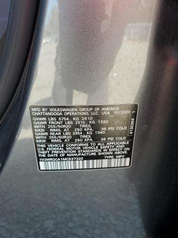 1V2WR2CA1MC537320 Volkswagen ATLAS SE