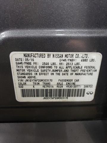 JN1EV7AP2GM303170 Infiniti Q50 Premium