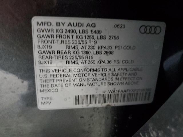 WA1FAAFYXP2165380 Audi Q5 Prestige 45