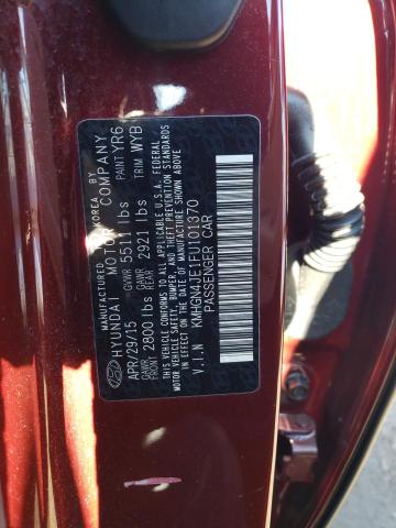 KMHGN4JE1FU101370 Hyundai Genesis 3.8l
