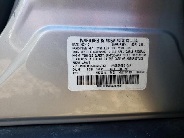 JN1BJ0RR7HM416383 Infiniti QX50