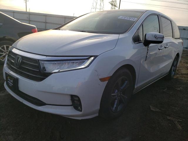 41012014 :رقم المزاد ، 5FNRL6H52NB036041 vin ، 2022 Honda Odyssey Ex مزاد بيع