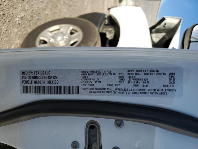 3C6UR5CL0NG439722 RAM 2500 Tradesman