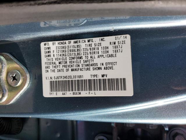 5J6TF2H52EL001691 Honda Crosstour Exl