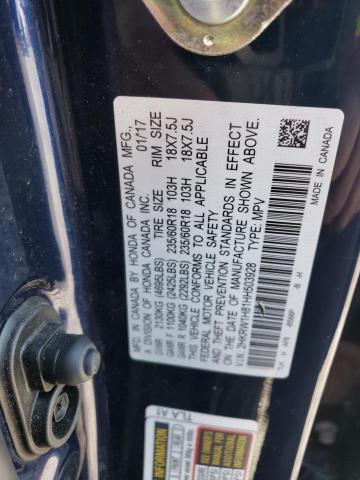 2HKRW1H81HH503928 Honda CR-V EXL