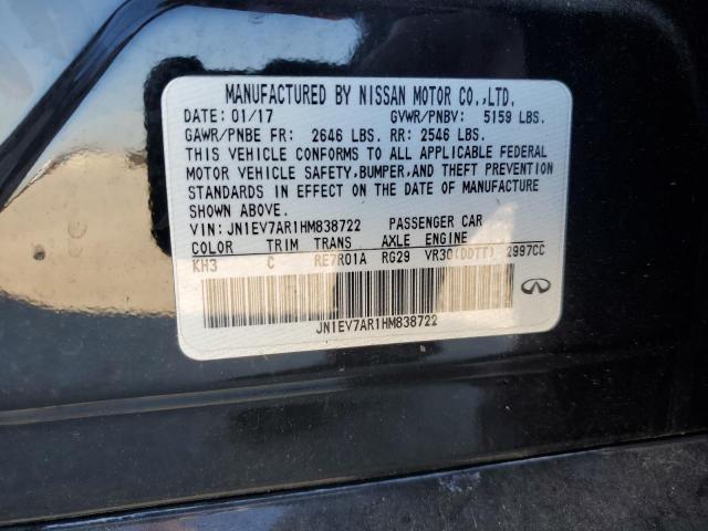 Infiniti Q50 Premium 2017 JN1EV7AR1HM838722 Image 13