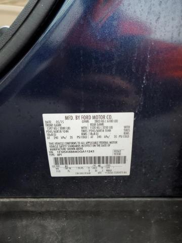 1FM5K8B84GGA11243 Ford EXPLORER