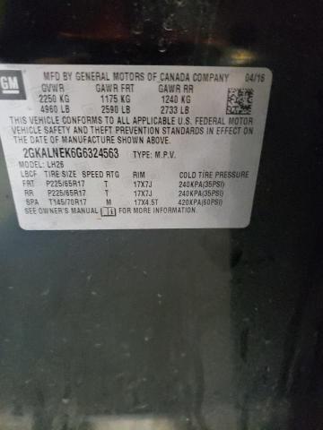 2GKALNEK6G6324563 GMC Terrain Sle