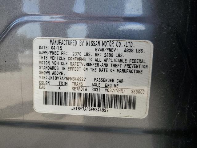 JN1BV7AP5FM344927 Infiniti Q50 BASE