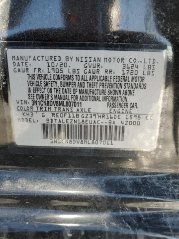 3N1CN8DV8ML807011 Nissan VERSA S