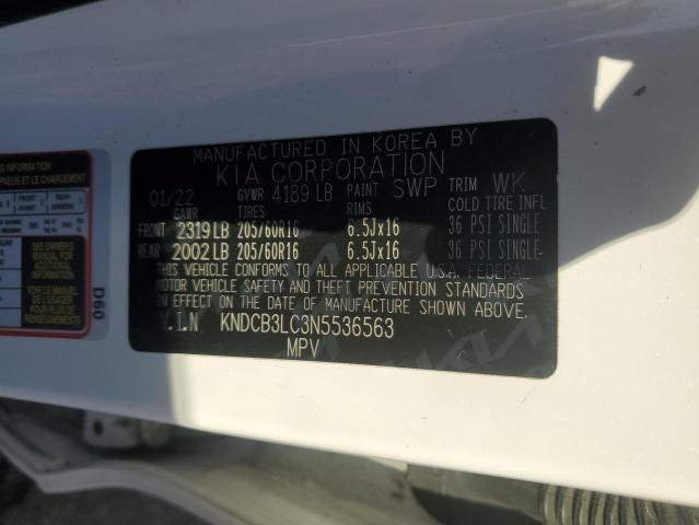 KNDCB3LC3N5536563 KIA NIRO LX