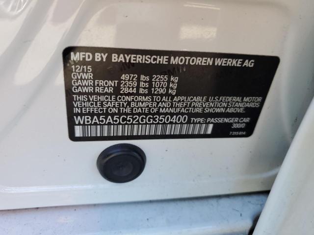 WBA5A5C52GG350400 BMW 528 I