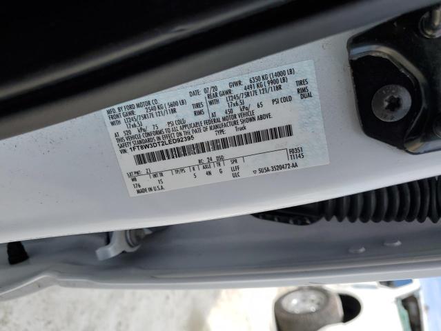 1FT8W3DT2LED92395 Ford F350 Super Duty