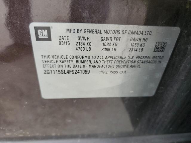 2G1115SL4F9241069 Chevrolet IMPALA LT