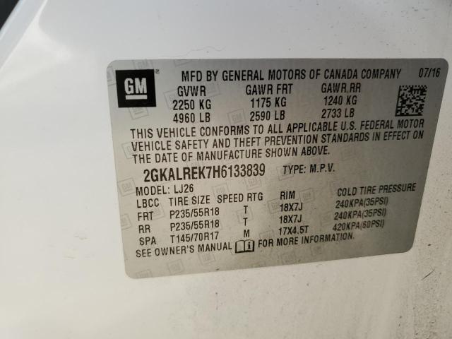 2GKALREK7H6133839 GMC Terrain Denali