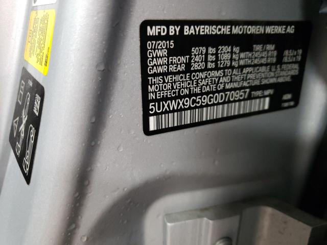 5UXWX9C59G0D70957 BMW X3 Xdrive28i