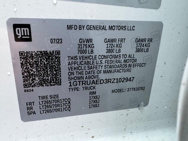 1GTRUAED3RZ102947 GMC Sierra K1500