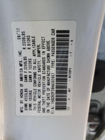 1HGCR2F39HA283957 Honda ACCORD LX