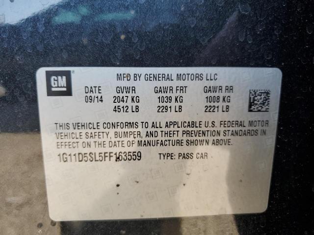 1G11D5SL5FF163559 Chevrolet MALIBU 2LT