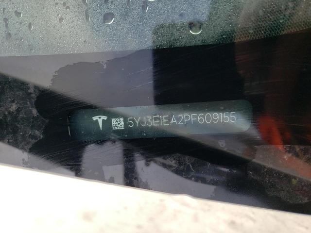5YJ3E1EA2PF609155 Tesla MODEL 3