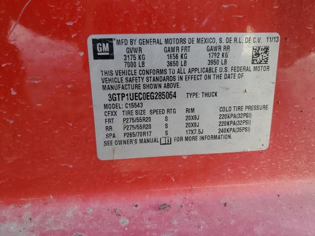 3GTP1UEC0EG285064 GMC Sierra C1500 Sle