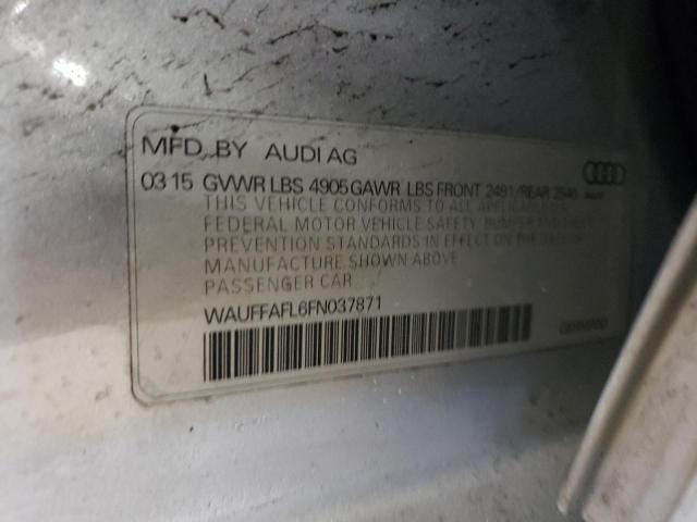 WAUFFAFL6FN037871 Audi A4 Premium Plus
