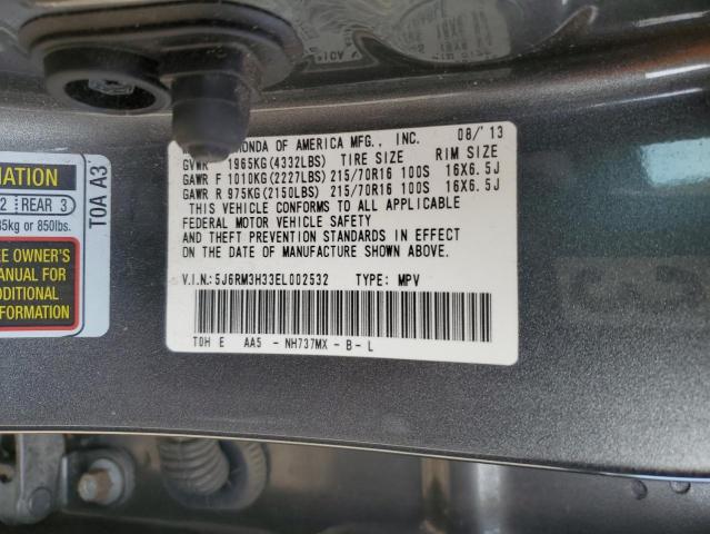 5J6RM3H33EL002532 Honda CR-V LX